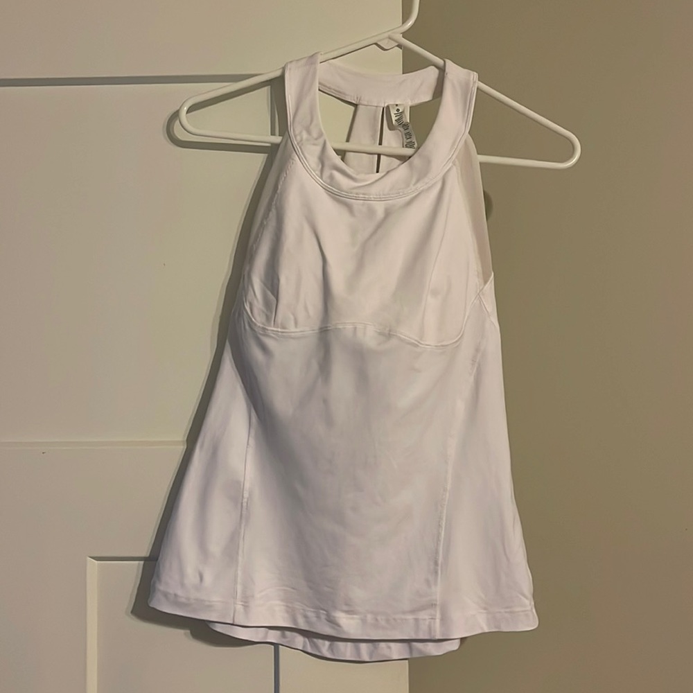 Lululemon Tank Top. Size 8. Color: White.